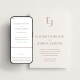 "chic" - Wedding Website in Burnt Sienna by Vanessa Doyle - Match Your Stationery