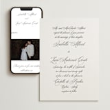 "palazzo" - Wedding Website in Soft Black by Benita Crandall - Match Your Stationery
