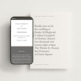 "Westin" - Wedding Website in Soft Black by Hudson meet Rose - Match Your Stationery