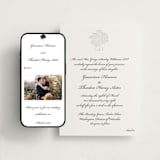 "Astor Elegance" - Wedding Website in Soft Black by Clover and Lamb - Match Your Stationery