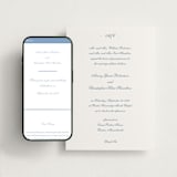 "Villa" - Wedding Website in Provincial Blue by Blustery August - Match Your Stationery