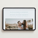 "Join Us" - Wedding Website in Sky by Heather Cairl - Desktop Design