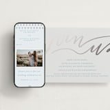 "Join Us" - Wedding Website in Sky by Heather Cairl - Match Your Stationery