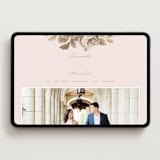 "Idyllic" - Wedding Website in Petal by Design Lotus - Desktop Design