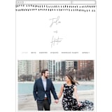 "Landscape" - Wedding Website in Black Tie by Laura Hamm - Mobile Layout