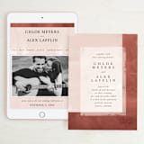 "Dust" - Wedding Website in Sienna by Carrie ONeal - Match Your Stationery