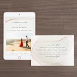 "cultured pearl" - Wedding Website in Pearl by Erin Deegan - Match Your Stationery