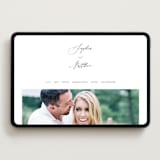 "un mariage photographique" - Wedding Website in Mocha by Benita Crandall - Desktop Design