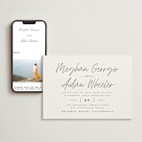 "Mod Classic" - Wedding Website in Tuxedo by Leah Bisch - Match Your Stationery