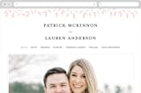 "Emblem" - Wedding Website in Petal by Kimberly FitzSimons - Desktop Design