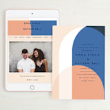 "Color Arch" - Wedding Website in Aquatic by Baumbirdy - Match Your Stationery