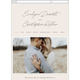 "hazelnut" - Wedding Website in Fawn by chocomocacino - Guest Management