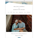 "sky poetry" - Wedding Website in Daylight by Sumak Studio - Mobile Layout