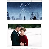 "Let it Snow" - Wedding Website in Celestial by Anastasia Makarova - Guest Management