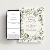 "Carolina" - Wedding Website in Meadow by Melanie Kosuge - Match Your Stationery