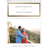 "Lasting love" - Wedding Website in Gold by Stacey Meacham - Guest Management