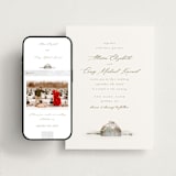 "Rustic Barn" - Wedding Website in Fawn by AK Graphics - Match Your Stationery