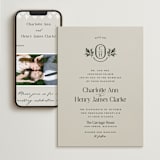 "Litterateur" - Wedding Website in Natural by Karen Glenn - Match Your Stationery