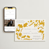 "Otomi" - Wedding Website in Sunshine by Shari Margolin - Match Your Stationery