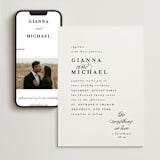 "Everything Love" - Wedding Website in Ebony by Louise Kay - Match Your Stationery