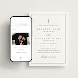 "Crawford" - Wedding Website in Ivory by Amy Kross - Match Your Stationery