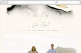 "ataraxia" - Wedding Website in Ivory by Anastasia Makarova - Desktop Design