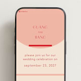 "Unity" - Wedding Website in Blossom by Hudson meet Rose - Mobile Layout