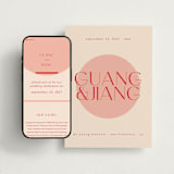"Unity" - Wedding Website in Blossom by Hudson meet Rose - Match Your Stationery