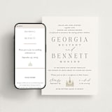"City Center" - Wedding Website in Cotton by Erin L. Wilson - Match Your Stationery