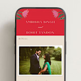 "Indian garden" - Wedding Website in Sindoor by Creo Study - Mobile Layout