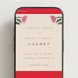 "Indian garden" - Wedding Website in Sindoor by Creo Study - Mobile Layout