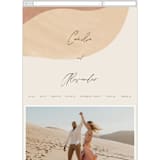 "Surface" - Wedding Website in West by Pixel and Hank - Mobile Layout