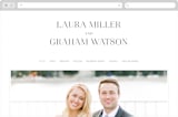 "conjoin" - Wedding Website in Pearl by Alethia Frye - Desktop Design
