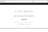 "conjoin" - Wedding Website in Pearl by Alethia Frye - Desktop Design