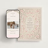 "Victorian" - Wedding Website in Versailles by Claudia Orengo - Match Your Stationery