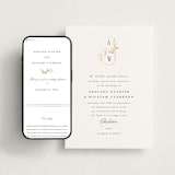 "Vining" - Wedding Website in Chantilly by Jessica Williams - Match Your Stationery