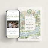"Countryside" - Wedding Website in Meadow by Paper Sun Studio - Match Your Stationery