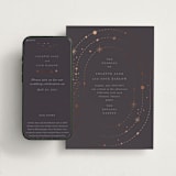 "North" - Wedding Website in Twilight by Baumbirdy - Match Your Stationery