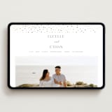 "Flicker" - Wedding Website in Sparkle by Pixel and Hank - Desktop Design