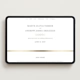 "Chisel" - Wedding Website in Quartz by Kristie Kern - Desktop Design
