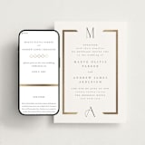 "Chisel" - Wedding Website in Quartz by Kristie Kern - Match Your Stationery