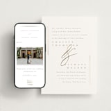 "Ampersand glam" - Wedding Website in Powder by Creo Study - Match Your Stationery