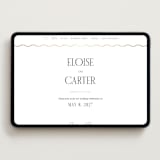 "Inventive" - Wedding Website in Pepper by Olivia Raufman - Desktop Design