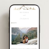 "Colorado" - Wedding Website in Earth by Mansi Verma - Mobile Layout