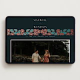 "Wedding birds" - Wedding Website in Onyx by Ana de Sousa - Desktop Design