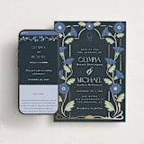 "Nouveau" - Wedding Website in Lilac by Hudson meet Rose - Match Your Stationery