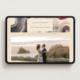 "Agate" - Wedding Website in Gem by Sumak Studio - Desktop Design