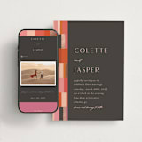 "Patchwork Border" - Wedding Website in Fruit Punch by Morgan Kendall - Match Your Stationery