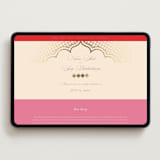 "Mandapam" - Wedding Website in Carnation by Creo Study - Desktop Design