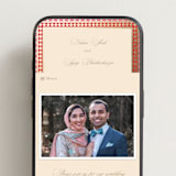 "Mandapam" - Wedding Website in Carnation by Creo Study - Mobile Layout